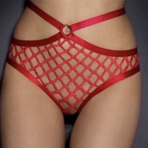 Agent Provocateur Red Bubble Panties size 2 NWT